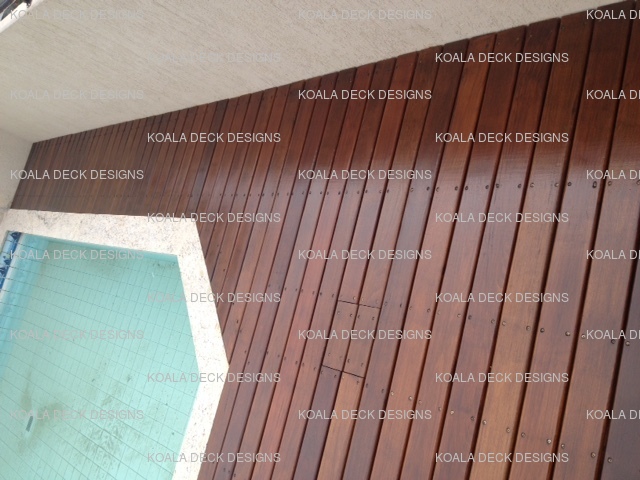 Cobertura deck Ipe Tobacco.